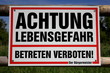 Lebensgefahr