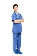 Photo: Full length portrait of a nurse Full length portrait of a nurse