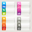 Vektor: Rainbow - Social Media Icons Rainbow - Social Media Icons
