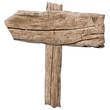 altes Holzschild Pfeil