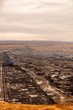 Industrial landscape of a working mine