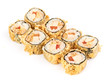sushi, isolated on white.