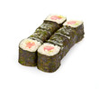 sushi, isolated on white.