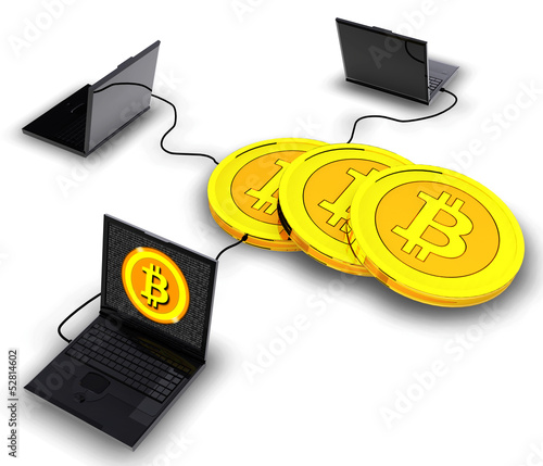 Illustration: Bitcoins Bitcoins