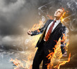 Foto : Businessman in anger Businessman in anger