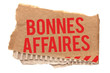 Bonnes affaires