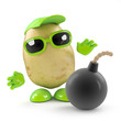 3d Potato finds a bomb