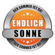 5 Star Button orange ENDLICH SONNE DSID DSID