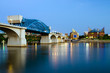Nighttime image of Chattanooga, Tennesee