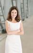 Foto: Portrait of smiling beautiful young businesswoman Portrait of smiling beautiful young businesswoman