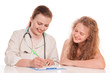 Doctor and child