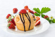strawberry muffins