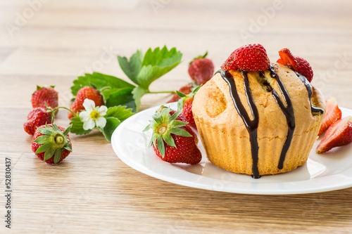 Photo: strawberry muffins strawberry muffins
