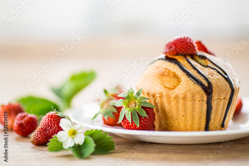 Photo: strawberry muffins strawberry muffins