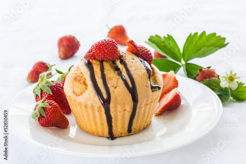 Photo: strawberry muffins strawberry muffins