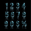 Crystal symbols - eps10