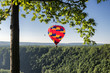 Hot Air Balloon In The Early Morning