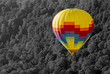 Hot Air Balloon In The Early Morning