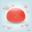 Cute red face