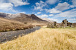 Photo: Cottage in ruins at Bienn Eighe Cottage in ruins at Bienn Eighe