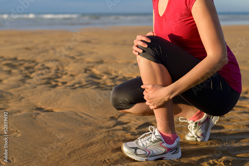 Photo: Runner injury shin splint Runner injury shin splint