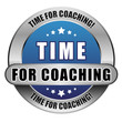 5 Star Button blau TIME FOR COACHING TFC TFC