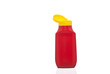 Bottle ketchup. concept of diet