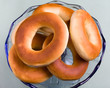 bagels in a vase
