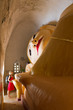 Reclining Buddha at Manuha Paya in Bagan, Burma