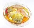 marinierter barramundi speisefisch