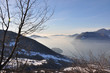 Fog In Rural Landscape