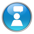 Bottone vetro social network