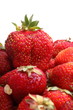 strawberry on white background