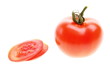Tomato isolated on white background