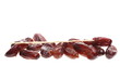 Dried date fruits isolated