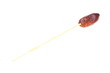 Dried date fruits isolated