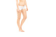 Foto: Young woman body in white cotton panties Young woman body in white cotton panties
