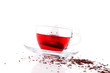 Hot herbal tea.