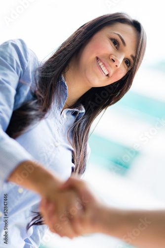 Photo: Business handshake Business handshake