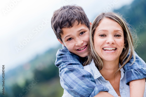 Photo: Mother and son Mother and son