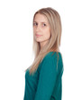 Attractive woman with blond hair