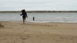 plage jogging