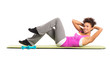Woman doing exercise
