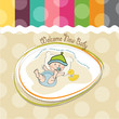 baby boy shower card