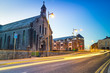 Photo: Church in Limerick city at night, Ireland Church in Limerick city at night, Ireland