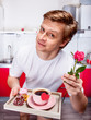 Man in the kitchen