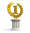3D Golden Trophy