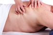 Senior man at the massage