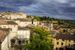 Saint-Emilion village panoramic view