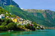 Town at the fjord.